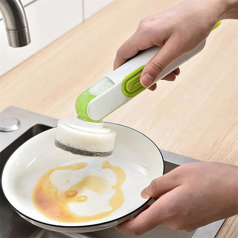 Multi-Functional Long-Handle Liquid-Filled Cleaning Brush - Discover Epic Goods