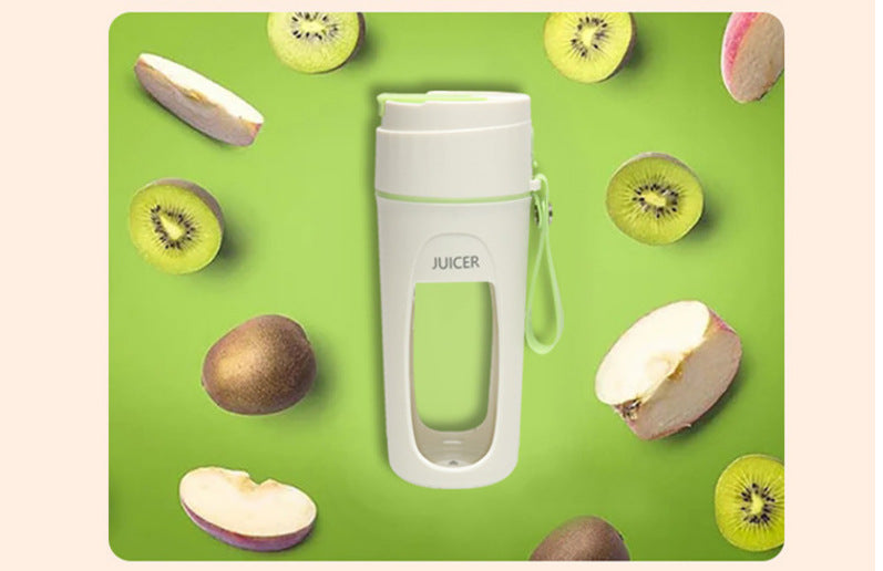 Portable Electric Juicer, Multifunction Small Blender, Squeeze and Mix Fruits, Juice and Smoothie Making Machine