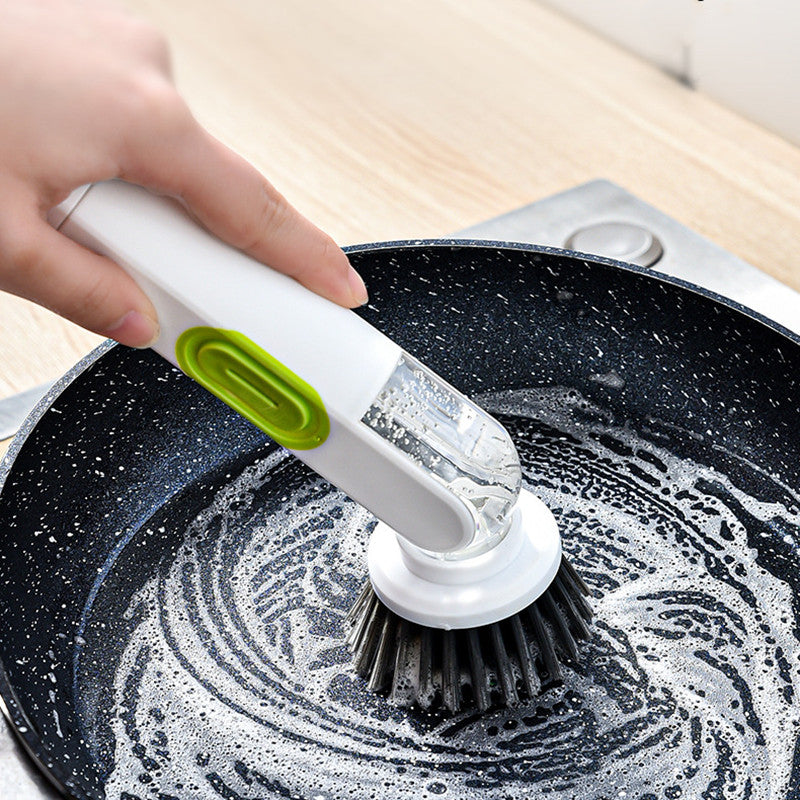 Multi-Functional Long-Handle Liquid-Filled Cleaning Brush - Discover Epic Goods