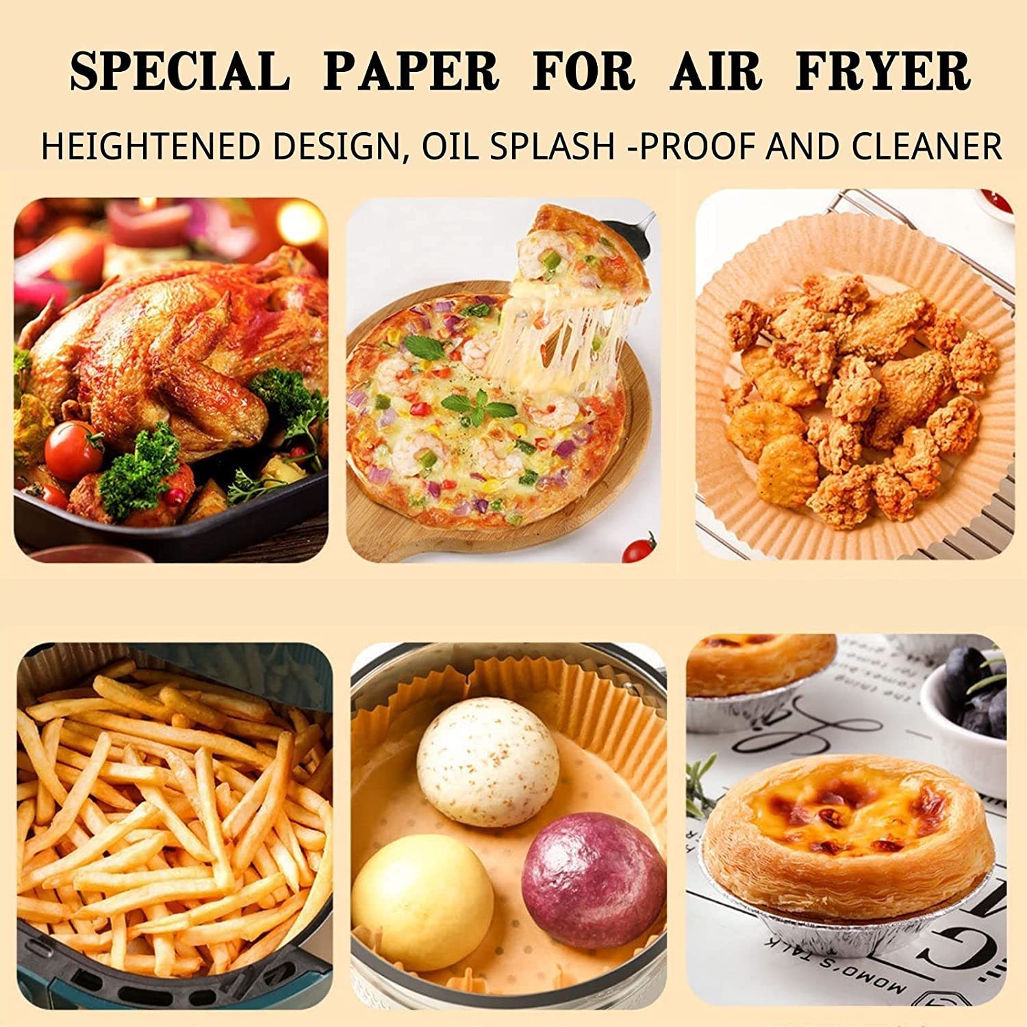 Air Fryer Paper Food Disposable Paper - Discover Epic Goods